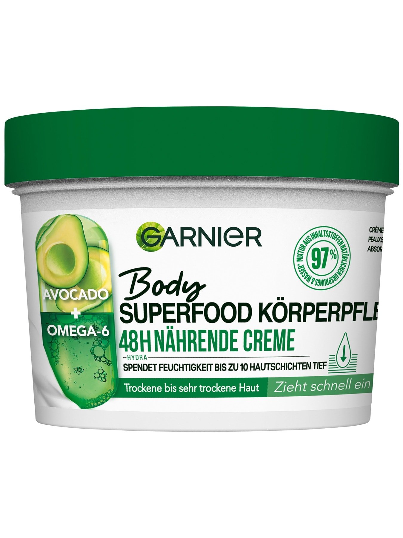 Body Superfood Körperpflege nährende Creme mit Avocado - Produktabbildung